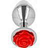 BDSM Anális Plug KINK PLEASURE PLUGS rózsa dizájnnal