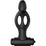 Anal vibrátor MR PLAY - SILICONE ANAL PLUG VIBRÁCIÓVAL