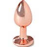 Anális Plug SECRETPLAY Rose Gold Kicsi 7 cm