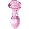 Vibrátor S Pleasures Crystal AURORA kettős stimulációval