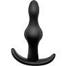 Plug S Pleasures Pleaser Black - Kényelmes és élvezetes