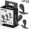 Anális plug készlet ADDICTED TOYS - 3 különböző méretben