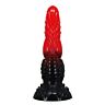 Dildo POWER MONSTERS FIRE DRAGON FANTASY szívócsészével