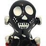Vicces kondom CONDOMERIE Skull Black Modell 2