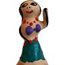 Vicces kondomok CONDOMERIE HULA GIRL kézzel festett