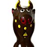 Vicces óvszer CONDOMERIE Bull Black Model 2 kézzel festett