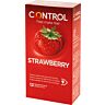Kondom Control Adapta eper ízű 12 darabos csomag