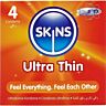 Kondom SKINS Ultra Thin 4 db extra vékony érzékenység