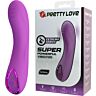 G-ponti vibrátor PRETTY LOVE DJ DICK | Kompakt forma és erőteljes vibrációk