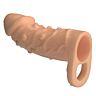 Natural színű pénisz hosszabbító hüvely 14 cm