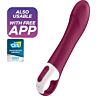 Vibrátor SATISFYER Big Heat G-pontos melegítő