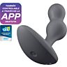 BDSM Anális Plug SATISFYER DEEP DIVER VIBRATING PLUG APP