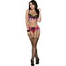 Csipkés melltartó Exposed SEQUIN LACE BRA S/M
