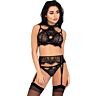 Garter Belt Szett LIVCO CORSETTI MAJALESA LC 90526
