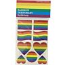 Szórakoztató tetoválás PRIDE - LGBT zászló