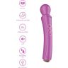 WAND vibrátor XOCOON Curved Wand erős vibrációval