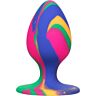BDSM Anális Plug CALEXOTICS Cheeky Medium Tie Dye
