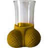 Szórakoztató termék DIABLO PICANTE Gold Shot Glass