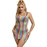 Szexi Ruha SUBBLIME RAINBOW Off Shoulder