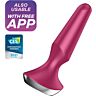 BDSM Anális Plug SATISFYER Plug-ilicious 2 Erőteljes Vibrációkkal