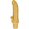 Valósághű vibrátor GET REAL Gold Dicker Stim