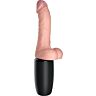 Realisztikus vibrátor KING COCK PLUS Triple Threat