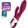 Rabbit vibrátor SATISFYER Heated Affair G-spot stimulátor