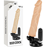 Realisztikus Vibrátor BASECOCK 21 cm távirányítóval