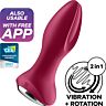 Anális Vibrátor SATISFYER Rotator Plug 2+ VIBRÁLÓ PLUG APP