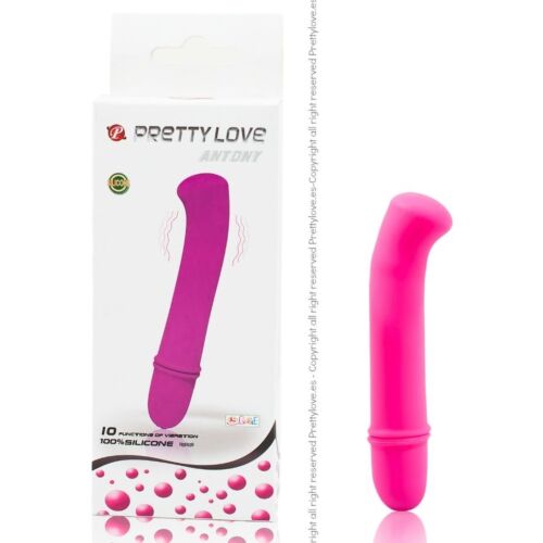Mini vibrátor PRETTY LOVE FLIRTATION Antony 10 vibrációs móddal