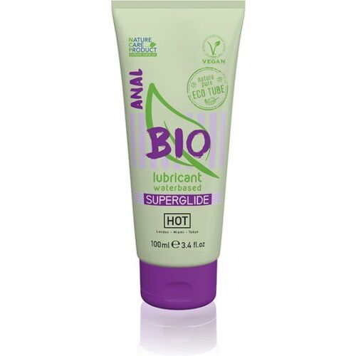 Lubrikáló HOT BIO 100 ML bőrbarát formulával