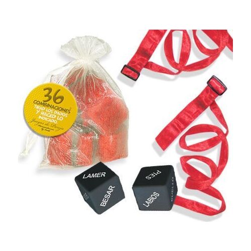 Párna INEDIT KIT BAG ORGANZA TIES RED