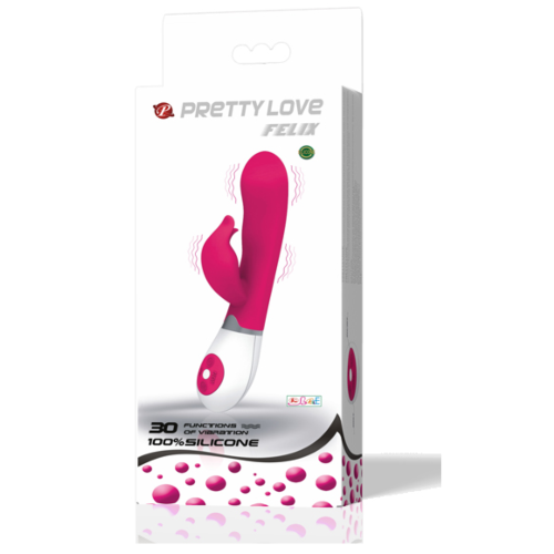 Rózsa vibrátor PRETTY LOVE FLIRTATION 30 impulzussal