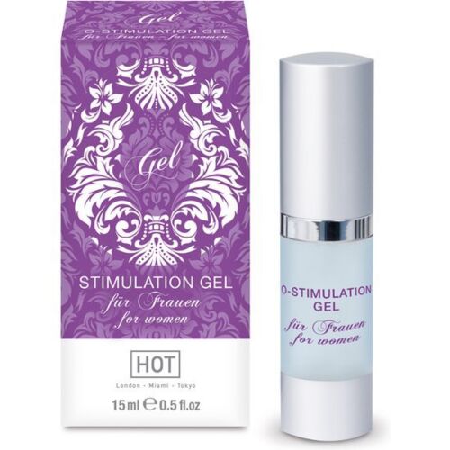 HOT O-Stimuláló Gél Nőknek - Intenzív Érzés