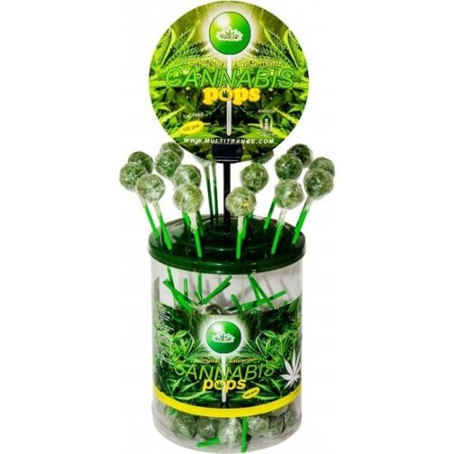 Lollipops szívószál kendermag - kiállítás - 100 darab