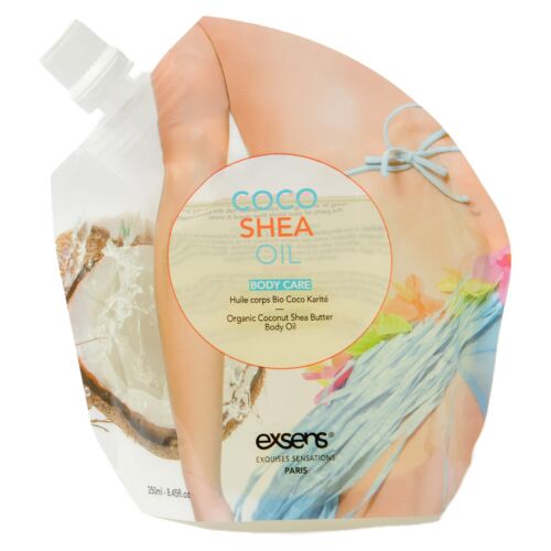 Csomagolás Exsens Coco Shea Olaj 250 ml kókusz illattal