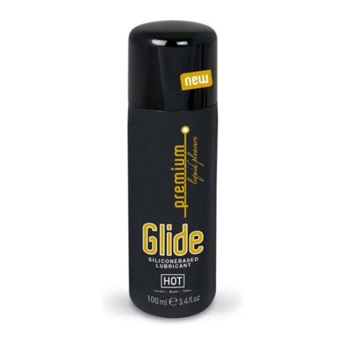 Silicona alapú Lubrikáns HOT - PREMIUM SILICONE GLIDE 100 ml