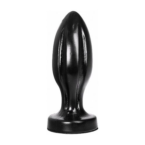 BDSM Anális Plug ALL BLACK 21 CM - 8 cm átmérővel