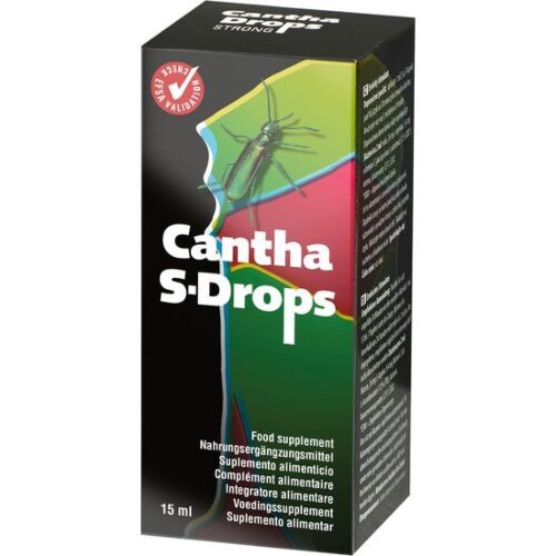 Cantha S-Drops COBECO - Természetes szexuális energia növelő
