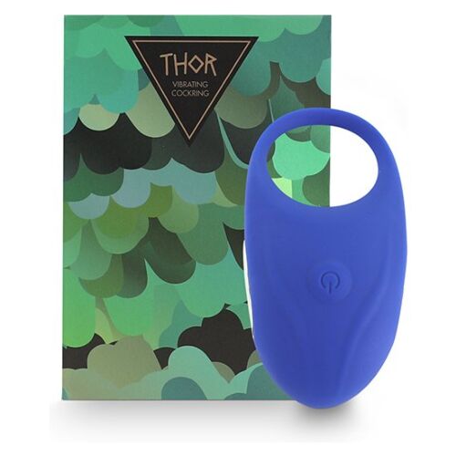 Feelztoys - Thor kék vibráló gyűrű