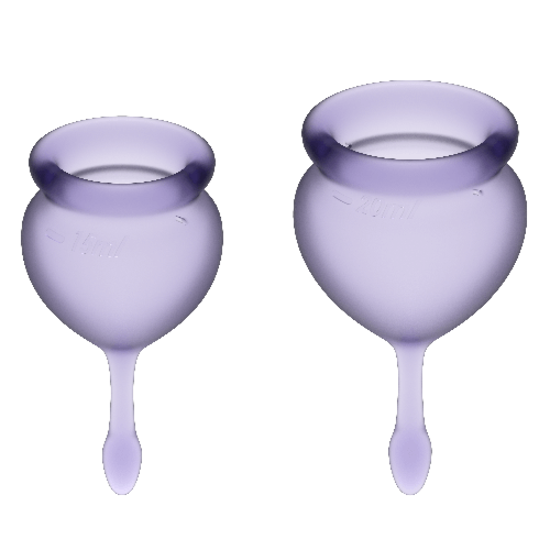Menstruációs Kupa SATISFYER FEEL GOOD 15 + 20 ML