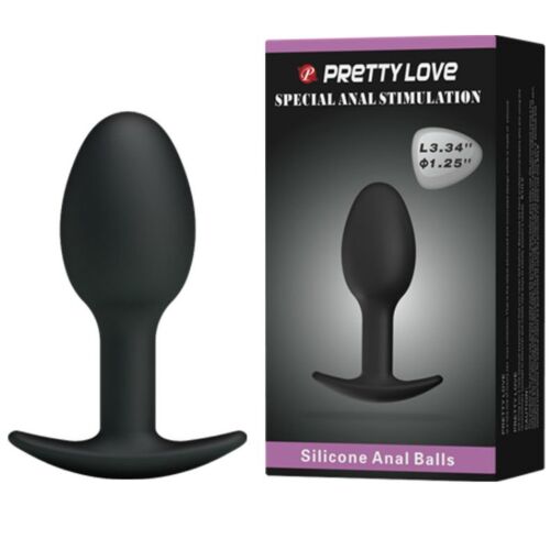 Anális Plug PRETTY LOVE 6.5 CM - Ergonomikus és súlyozott