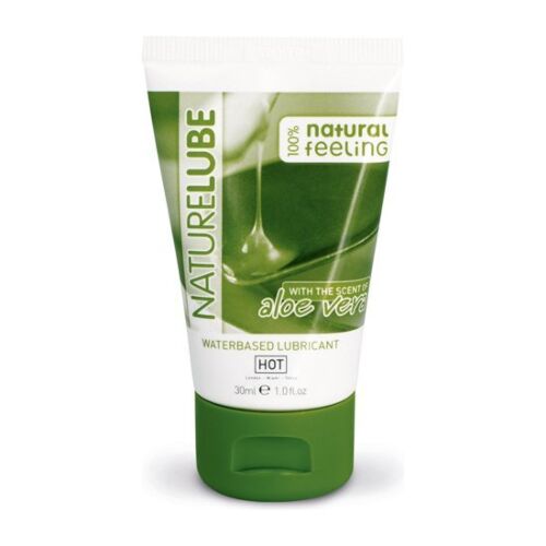 Víz alapú síkosító HOT Nature Lube Aloe Vera 30 ml
