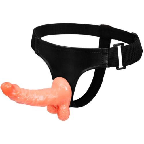 Harnesz valódi pénisszel BAILE HARNESS COLLECTION 15.5 cm