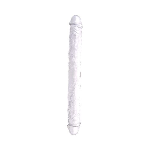 Átlátszó Dildó Loving Joy 15 Inch kettős végű