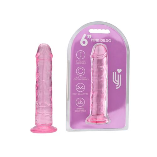 Dildo Loving Joy 6 Inch szívó talppal