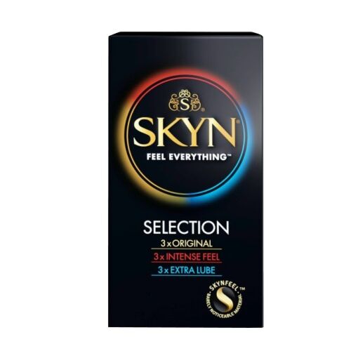 Kondom Mates SKYN Selection 9 Pack - Kényelmes és biztonságos használat
