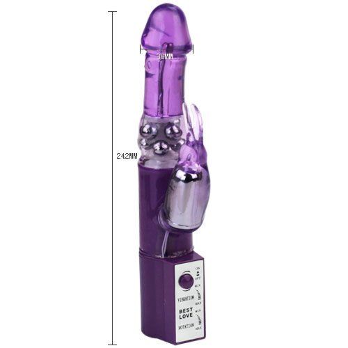 Vibrátor BAILE ROTATIONS Hot Lady II Rabbit Pearl