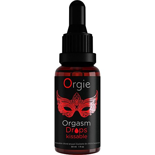 Intim gél Orgie Orgasm Drops Kissable 30 ml