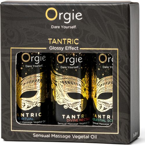 Masszázs olaj 3 x 30ml Orgie | Érzéki kényeztetés